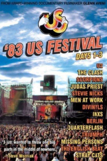Poster for US Festival 1983 Days 1-3