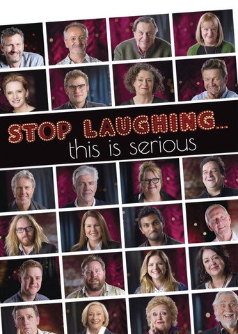 Poster for Stop Laughing... this is serious