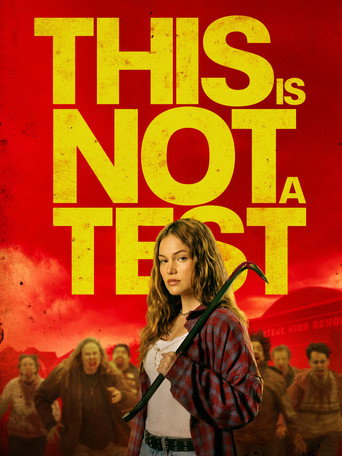 Poster for This Is Not a Test
