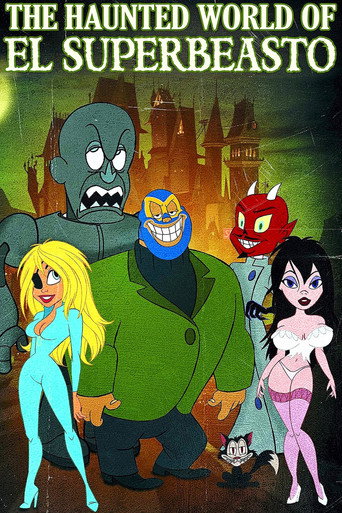 Poster for The Haunted World of El Superbeasto