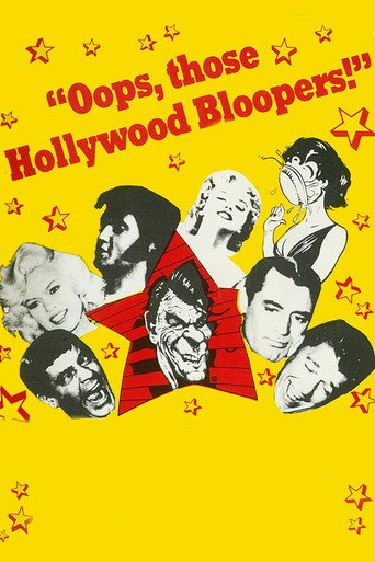 Poster for Oops, Those Hollywood Bloopers!