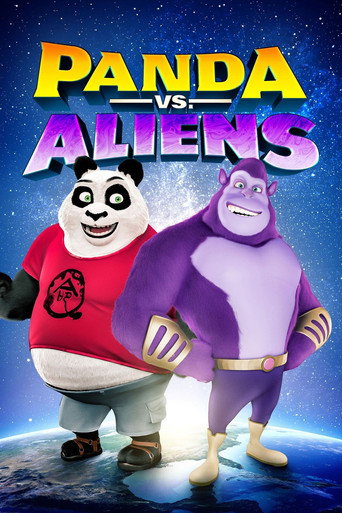 Poster for Panda vs. Aliens