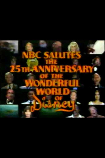 Poster for NBC Salutes the 25th Anniversary of the Wonderful World of Disney