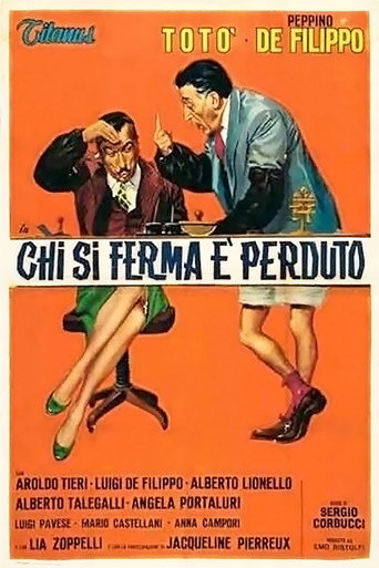 Poster for He Who Hesitates Is Lost