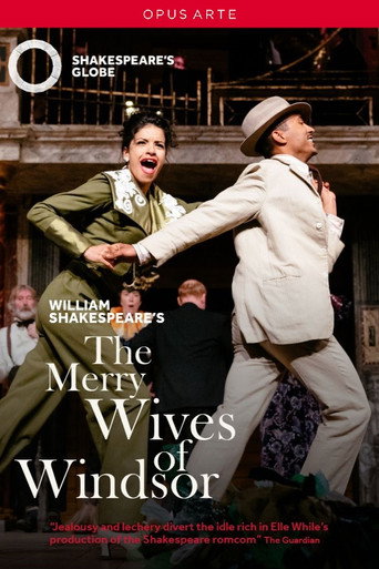 Poster for The Merry Wives of Windsor - Live at Shakespeare's Globe