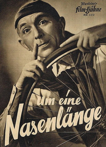 Poster for Um eine Nasenlänge