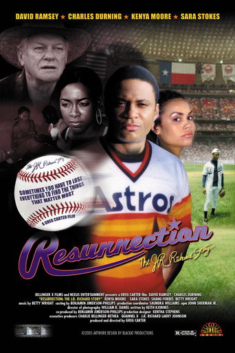 Poster for Resurrection: The J.R. Richard Story