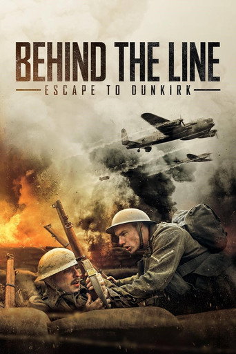 Poster for Behind the Line: Escape to Dunkirk