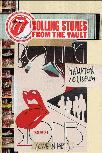 Poster for The Rolling Stones: Hampton Coliseum (Live 1981)