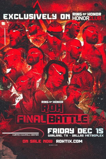 Poster for ROH Final Battle 2023