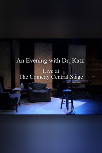 Poster for An Evening with Dr. Katz: Live from the Comedy Central Stage