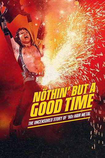 Poster for Nöthin' But a Good Time: The Uncensored Story of '80s Hair Metal