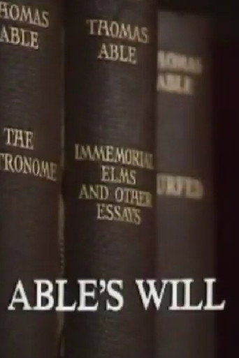Poster for Able's Will