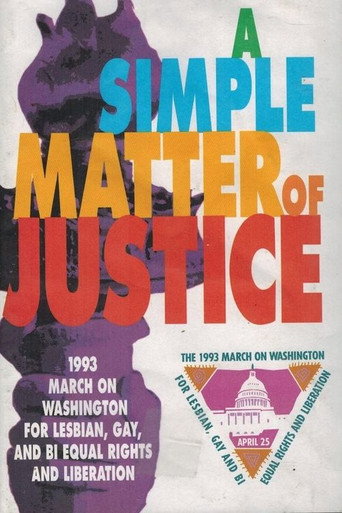 Poster for A Simple Matter of Justice