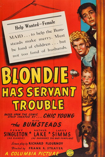 Poster for Blondie Has Servant Trouble