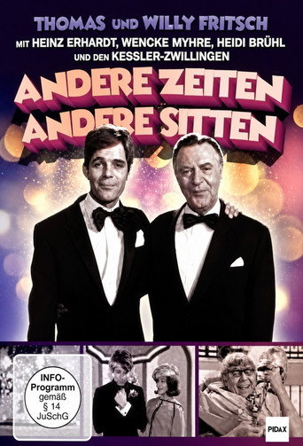 Poster for Andere Zeiten - andere Sitten
