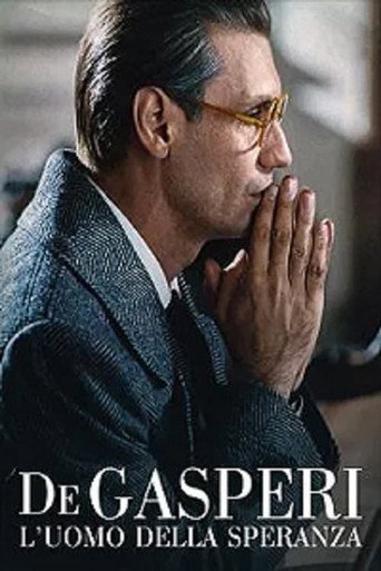 Poster for De Gasperi: The Man of Hope