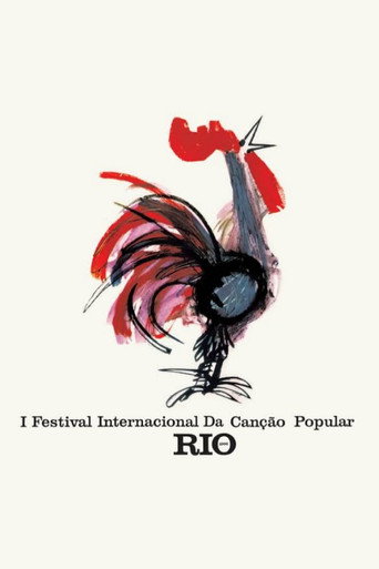 Poster for Festival Internacional da Canção
