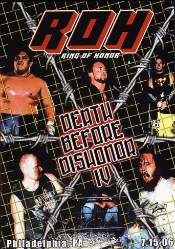 Poster for ROH: Death Before Dishonor IV