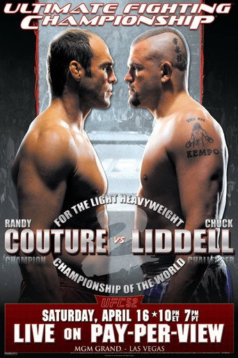 Poster for UFC 52: Couture vs. Liddell 2