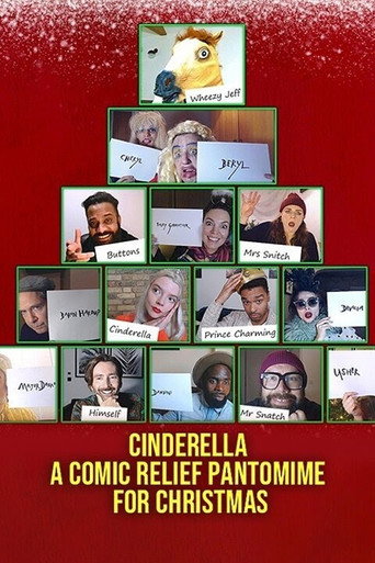 Poster for Cinderella: A Comic Relief Pantomime for Christmas