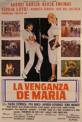 Poster for La venganza de Maria
