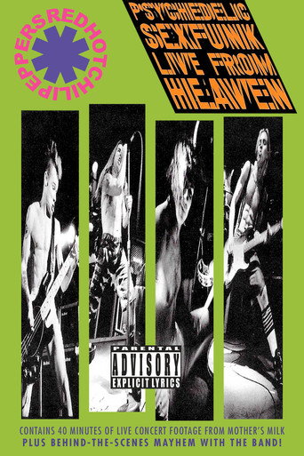 Poster for Red Hot Chili Peppers: Psychedelic Sexfunk Live from Heaven