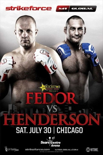 Poster for Strikeforce: Fedor vs. Henderson
