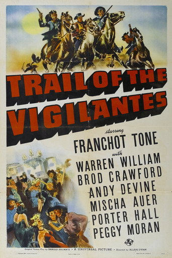Poster for Trail of the Vigilantes
