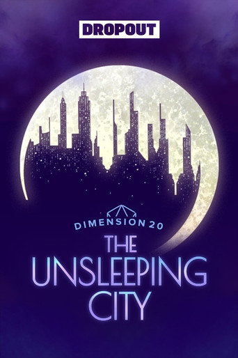 The poster for The Unsleeping City