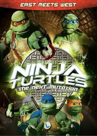 Poster for Ninja Turtles: The Next Mutation - East Meets West