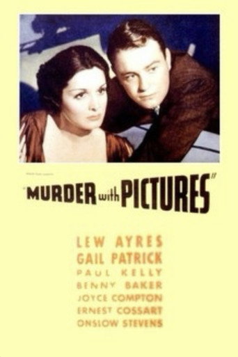 Poster for Murder with Pictures