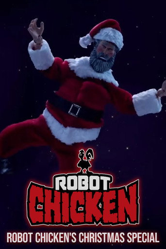 Poster for Robot Chicken's Christmas Special