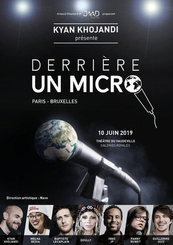 Poster for Derrière un micro - Paris-Bruxelles