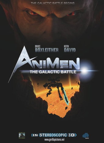 Poster for AniMen: The Galactic Battle