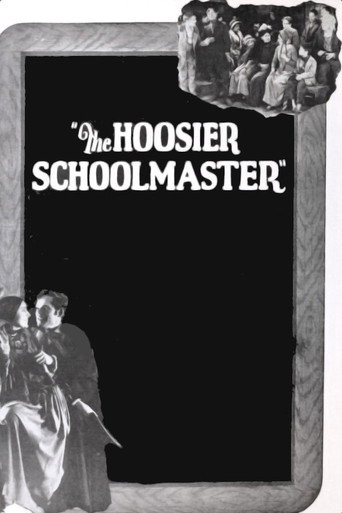 Poster for The Hoosier Schoolmaster