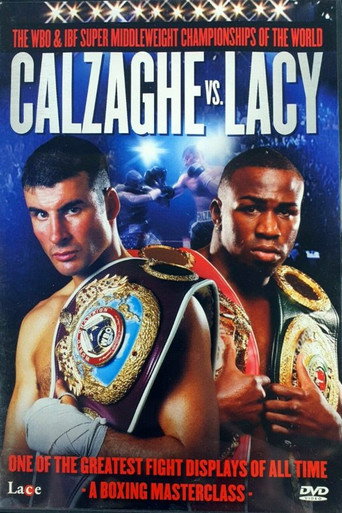 Poster for Calzaghe vs. Lacy