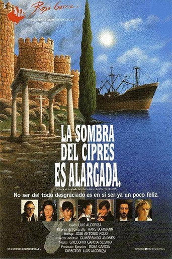 Poster for La sombra del ciprés es alargada