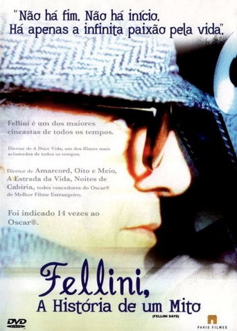 Poster for Fellini dice...