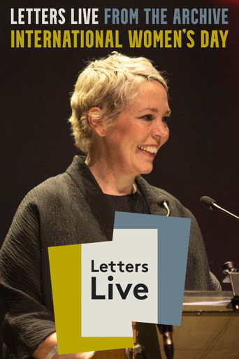 Poster for Letters Live from the Archive: International Women’s Day