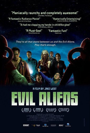Poster for Evil Aliens