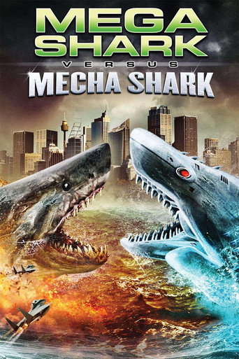 Poster for Mega Shark vs. Mecha Shark