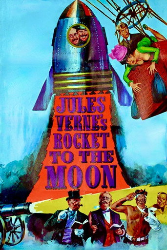 Poster for Jules Verne's Rocket to the Moon