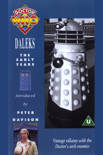 Poster for Doctor Who: Daleks - The Early Years