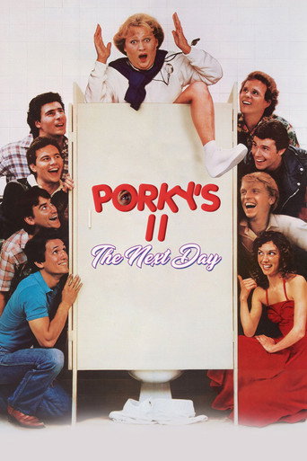 Poster for Porky's II: The Next Day