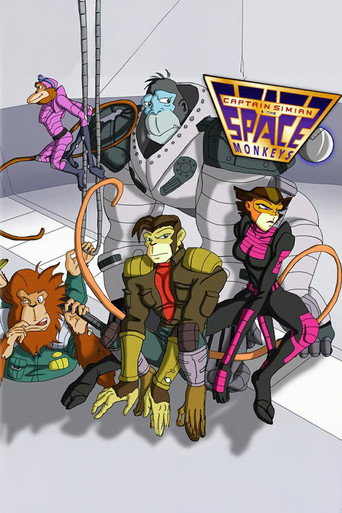 Poster for Captain Simian & the Space Monkeys
