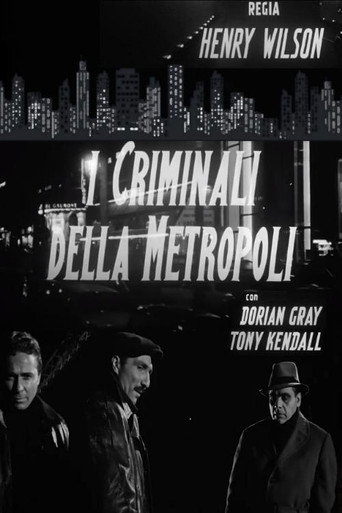 Poster for The Criminals of the Metropolis