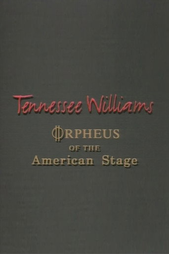 Poster for Tennessee Williams: Orpheus of the American Stage