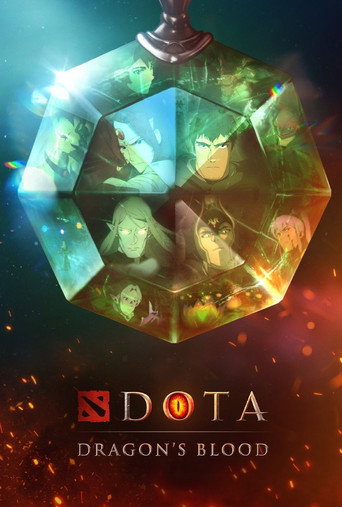 Poster for DOTA: Dragon's Blood