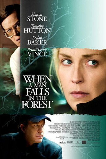 Poster for When A Man Falls In The Forest